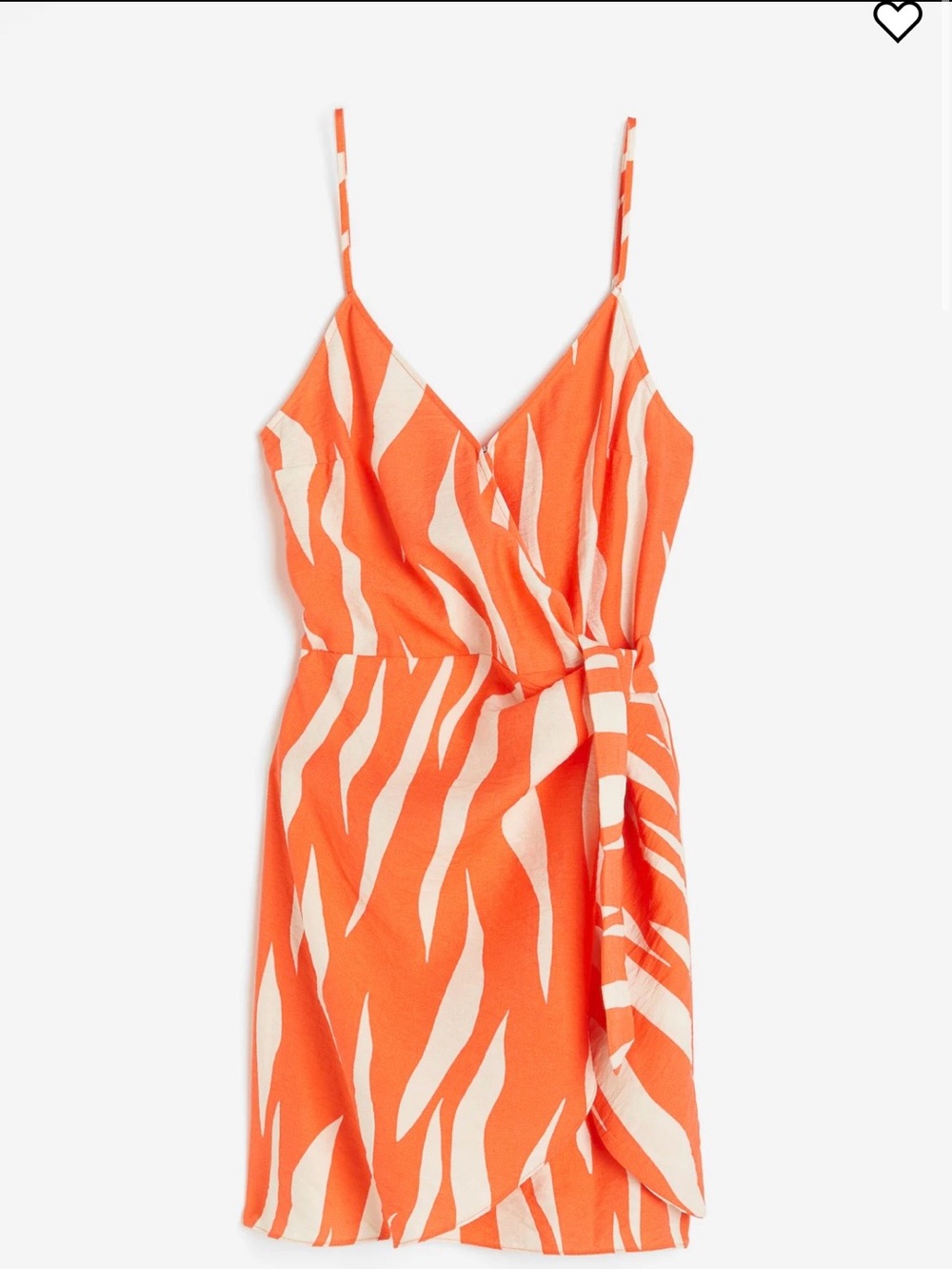 NWT H&M Printed Wrap Dress